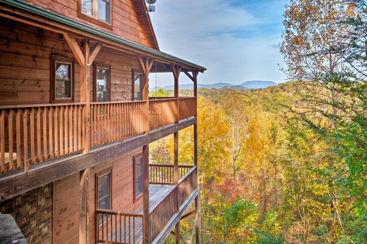 Pigeon Forge Cabin With Brand New Hot Tub And Views! Sevierville Dış mekan fotoğraf